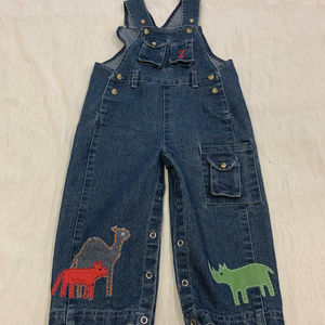 🦚🦚🦚 CR SPORT BOYS JEANS OVERALLS PANTS SIZE 18 MONTHS 🦚🦚🦚